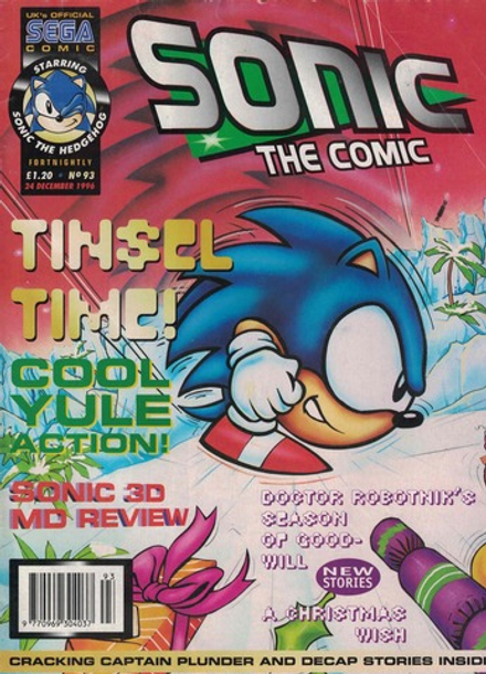 Комикс Sonic The Comic 1996 #93