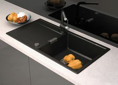 Мойка SCHOCK Eton 60 D Large Cristadur серебристый камень