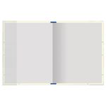 Обложка ПП для учебников младших классов ПИФАГОР, универсальная, клейкий край, 70 мкм, 265х450 мм, 227416