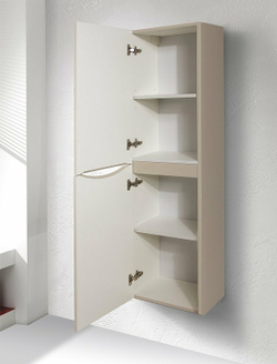Шкаф пенал BelBagno Fly-Marino 40 L FLY-MARINO-1500-2A-SC-RW-P-L подвесной Rovere Moro