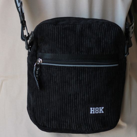 Сумка HOOK Мессенджер Анкл "Вельвет" чёрн