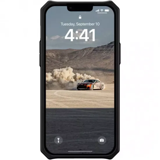 Чехол Uag Monarch для iPhone 14 Plus 6.7", цвет черный (Kevlar-Black)