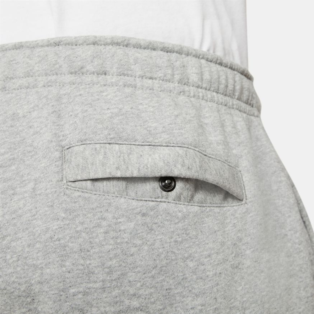 Теннисные брюки Nike Sportswear Club Fleece - grey heather/mate silver/white - Gray