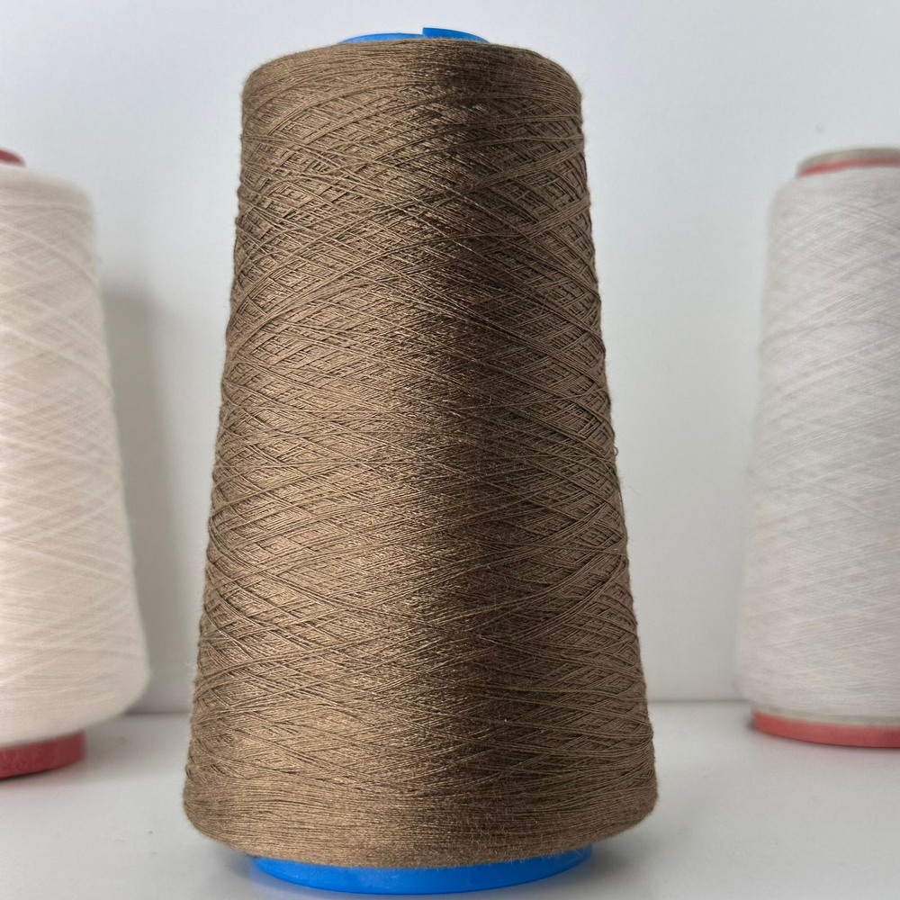 SLOWSILK- Botto Giuseppe; 100% шелк; 3000м/100гр; col.Mel.Antilope, цвет: коричневый
