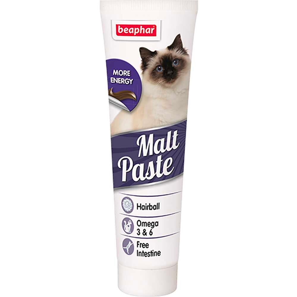 Лакомство &quot;Паста&quot; выведение комков шерсти 25 г - для кошек (Beaphar Malt Paste)