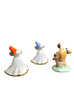 &&& Фарфоровые статуэтки "Русский перепляс" (Дулёво)