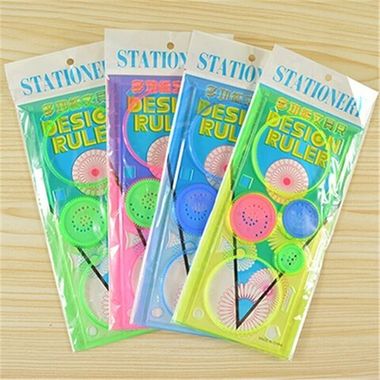 Линейка STATIONERY пластик