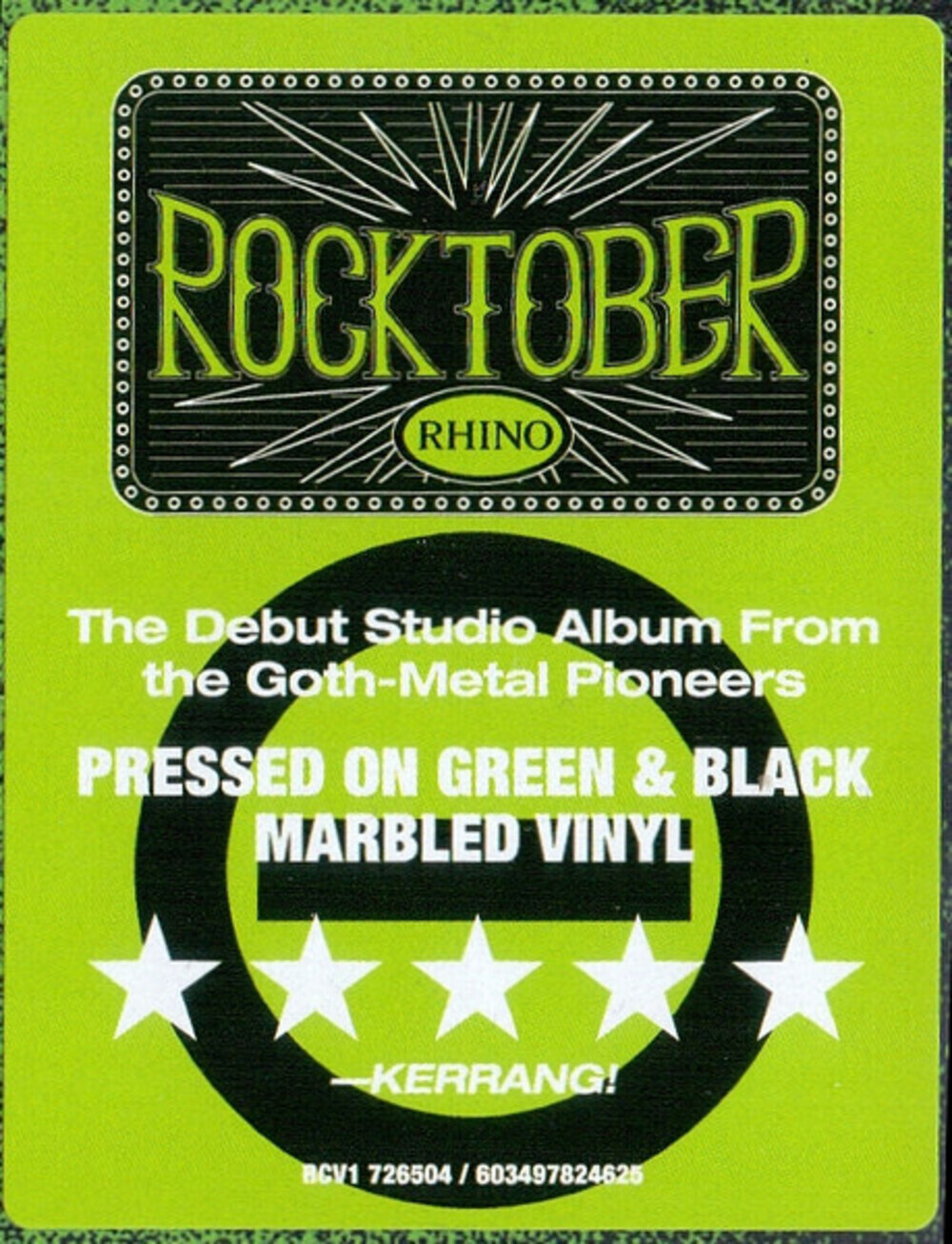 Type O Negative / Slow Deep & Hard (Limited Edition)(Coloured Vinyl)(2LP)