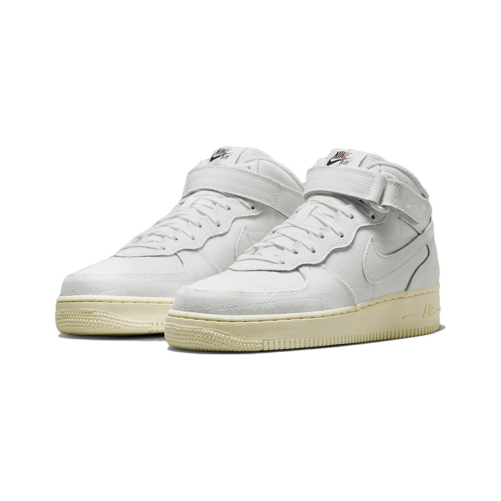Кроссовки Nike Air Force 1 Mid GS White Canvas
