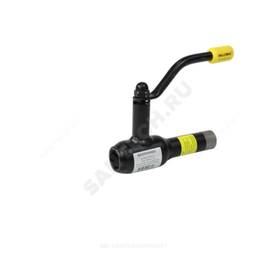 Кран шаровой сталь 09Г2С Ballomax КШТ 60.101 Ду 32 Ру40 ВР/под приварку L=183мм BROEN КШТ 60.101.032.А.40