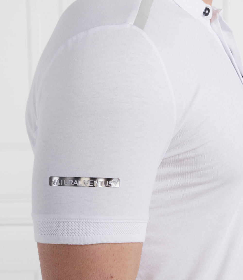 Поло EA7 - белый(3RPF04 PJMAZ)