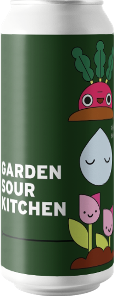 Пиво Рэд Баттон Гарден Саур Китчен / Red Button Garden Sour Kitchen 0.45 - банка