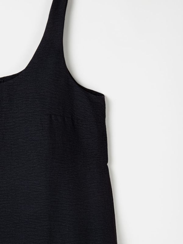 Платье из жатого хлопка 