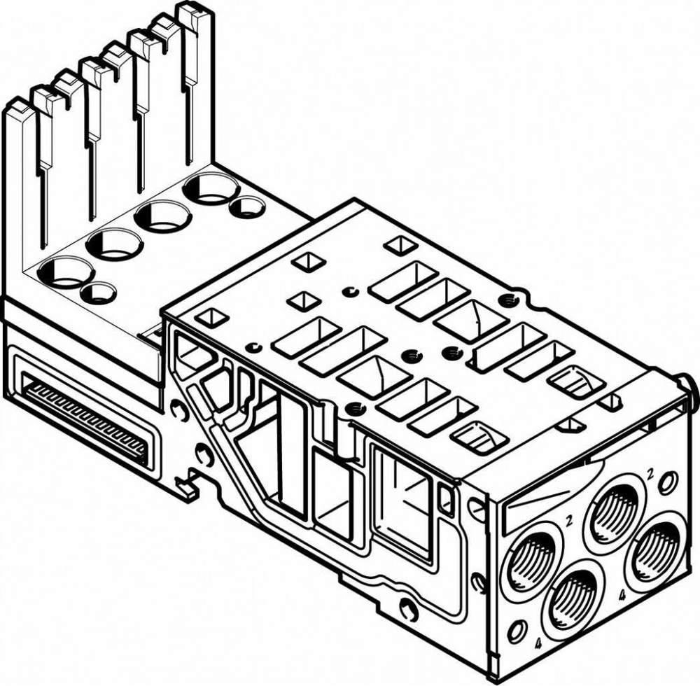 VMPA2-AP-2-1-EMM-4 Монтажная плита