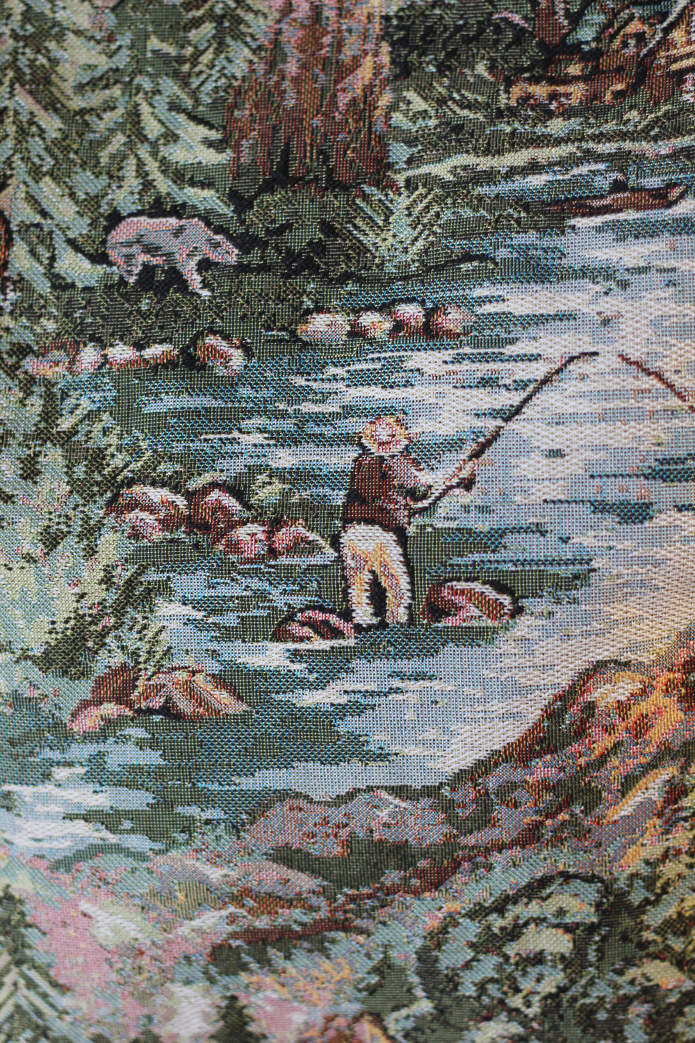 Гобеленовая сумка Горная река (39х39х12)