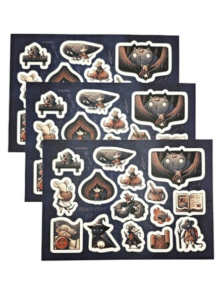 Стикерпак по вселенной НРИ Mausritter