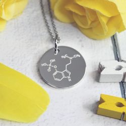 Подвеска с химической формулой на заказ