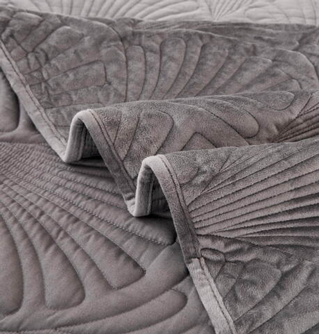 Покрывало 240x260 Sofi De MarkO Ариэль антрацитовое