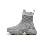 FED Stretch & Sock Boots Women"s Gray, Black