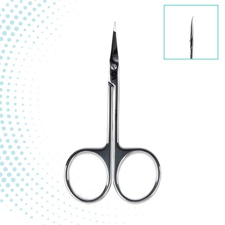 Doctor Alex L-0901 - Ножницы для кутикулы, 9,5мм