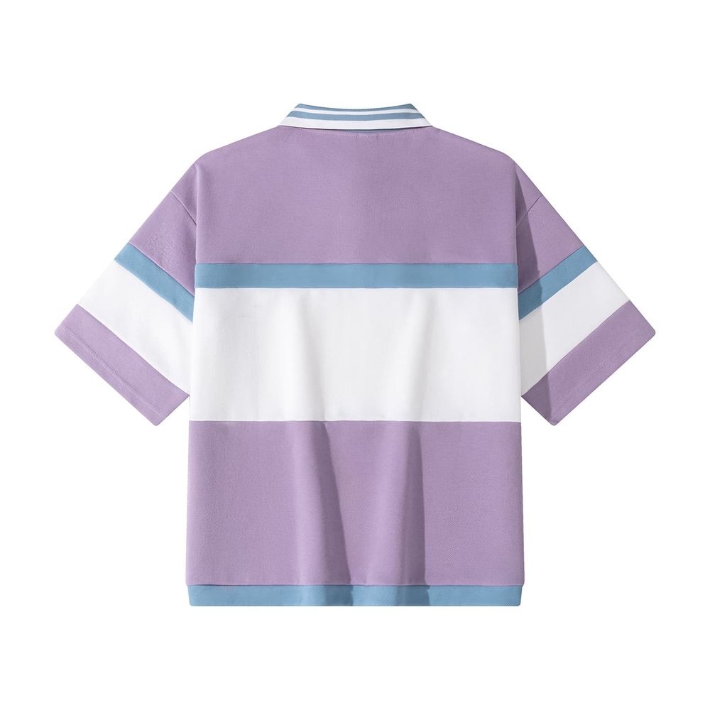 Поло Ymkashix пурпурное