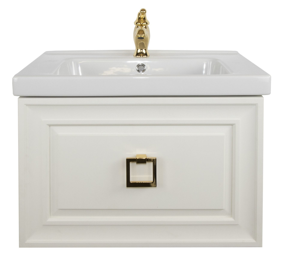 Тумба подвесная под раковину ADEL C65 арт. TS-ADL65C-C-I Ивори