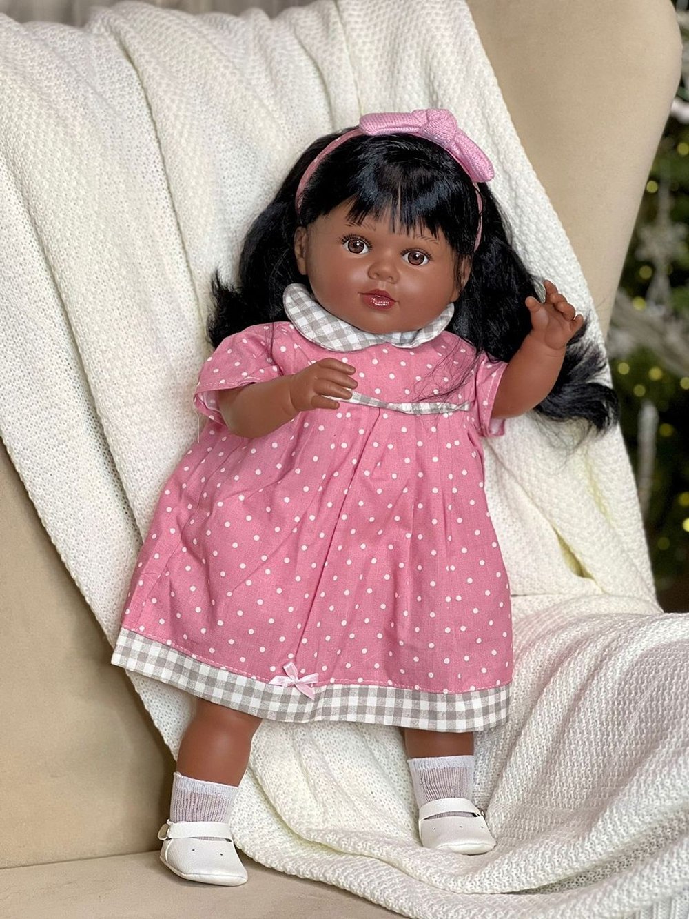 Кукла Berbesa мягконабивная 52см Carla (7223NS)