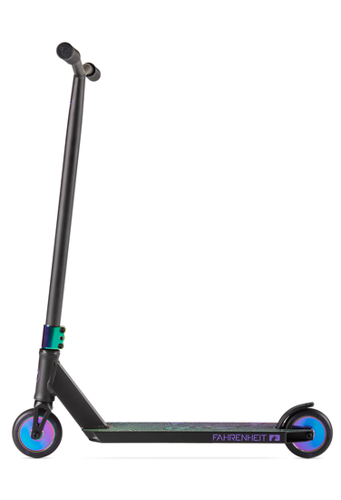 Самокат трюковый Fahrenheit F3 черный/неохром