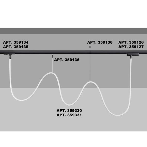 Подвесной светодиодный светильник Novotech Ramo Konst 359331