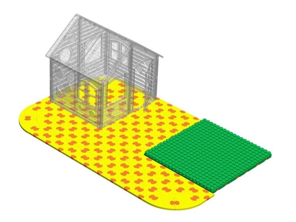 Детский домик LKids (с платформой GB и набором элементов Outdoor 10" S)