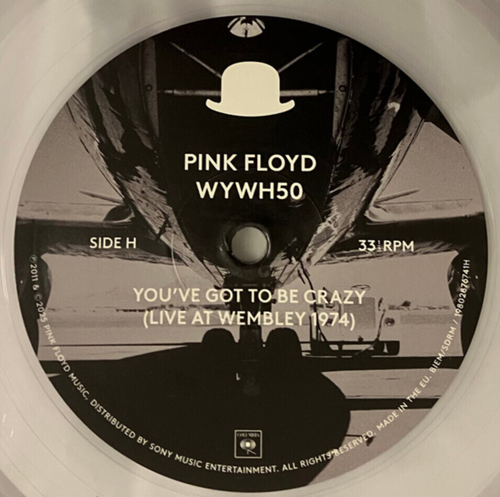 Pink Floyd / Wish You Were Here (50th Anniversary Edition)(Limited Edition)(Clear Vinyl)(4LP+2CD+7"Vinyl Single+Blu-ray)