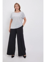 Блузка с пайетками короткий рукав