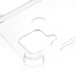 Чехол ROSCO для realme C15;realme C25;realme C25s оптом (арт. RM-C15-HARD-TPU-TRANSPARENT)