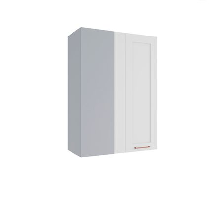 Кухня Модуль ВПУ 650 Квадро Белый кожа