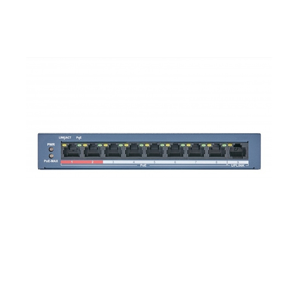 Коммутатор Hikvision DS-3E0109P-E/M(B)