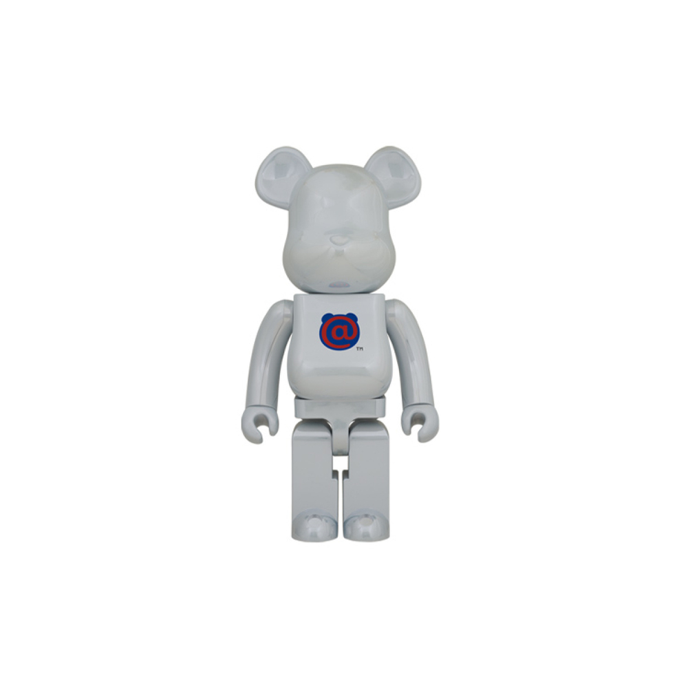 Дизайнерские игрушки BE@RBRICK 1000%400% 1st MODEL WHITE CHROME 20 28cm/70cm, 4530956594972