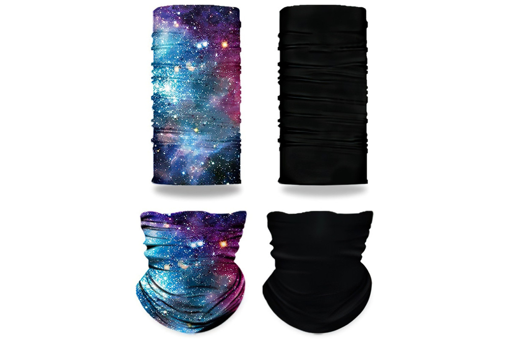 Бандана защитная RoadLike 2 шт черный