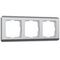 Рамка на 3 поста Werkel Stream серебряный W0032106 4690389162282