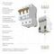 Автоматический выключатель Werkel 3P 20А C 4,5кА W903P204 4690389192814