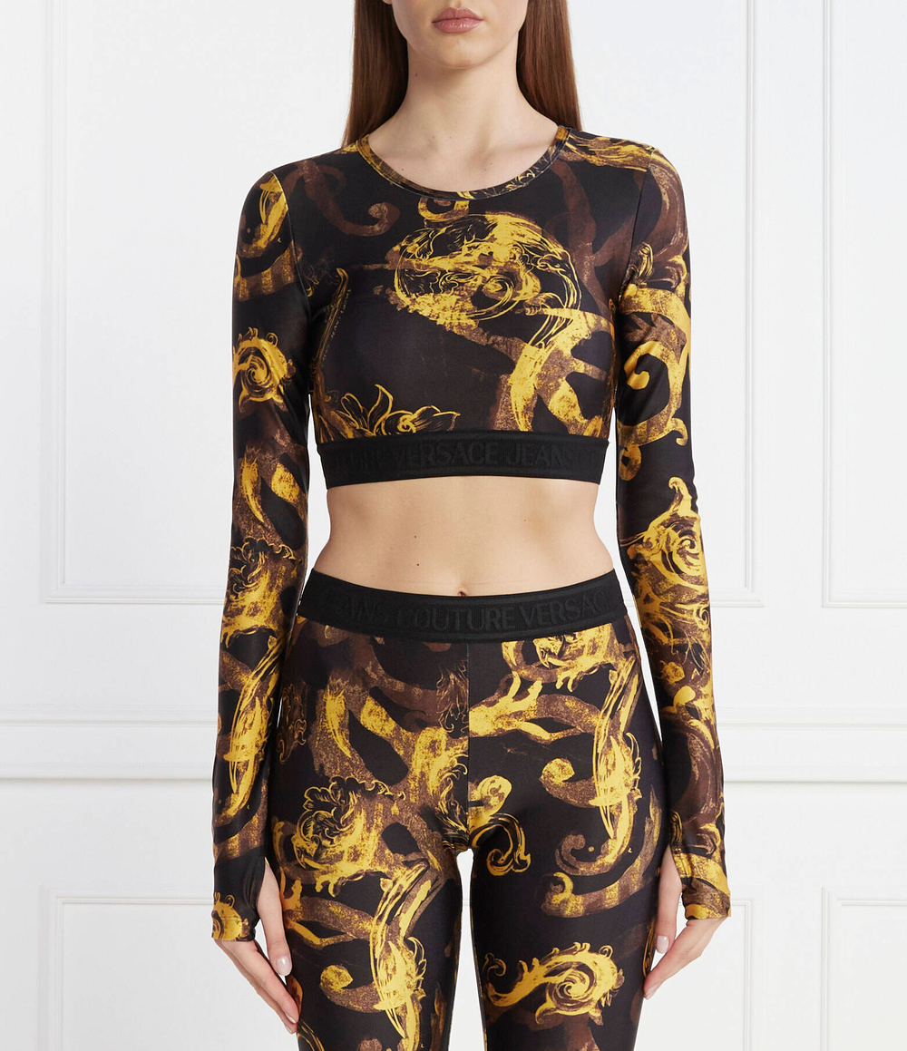 Блузка Versace Jeans Couture - черный(76HAH218JS292)