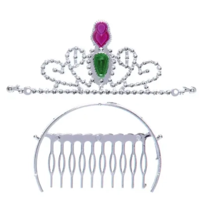 Корона-гребень пластиковая карнавальная «Принцесса» 4*9см 2174/4