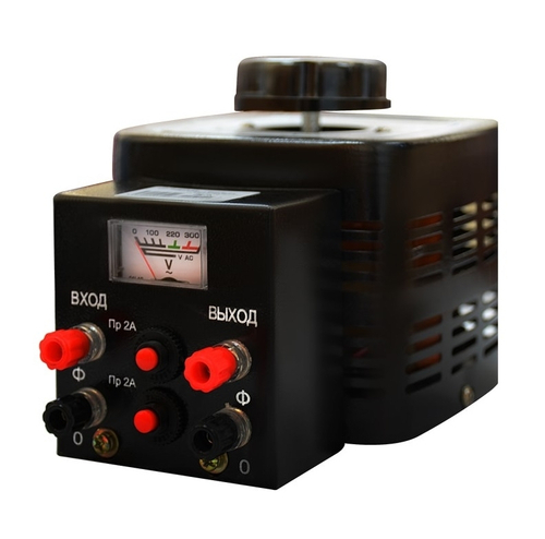 Автотрансформатор (ЛАТР) ЭНЕРГИЯ Black Series TDGC2-0.5кВА 2А (0-250V) однофазный