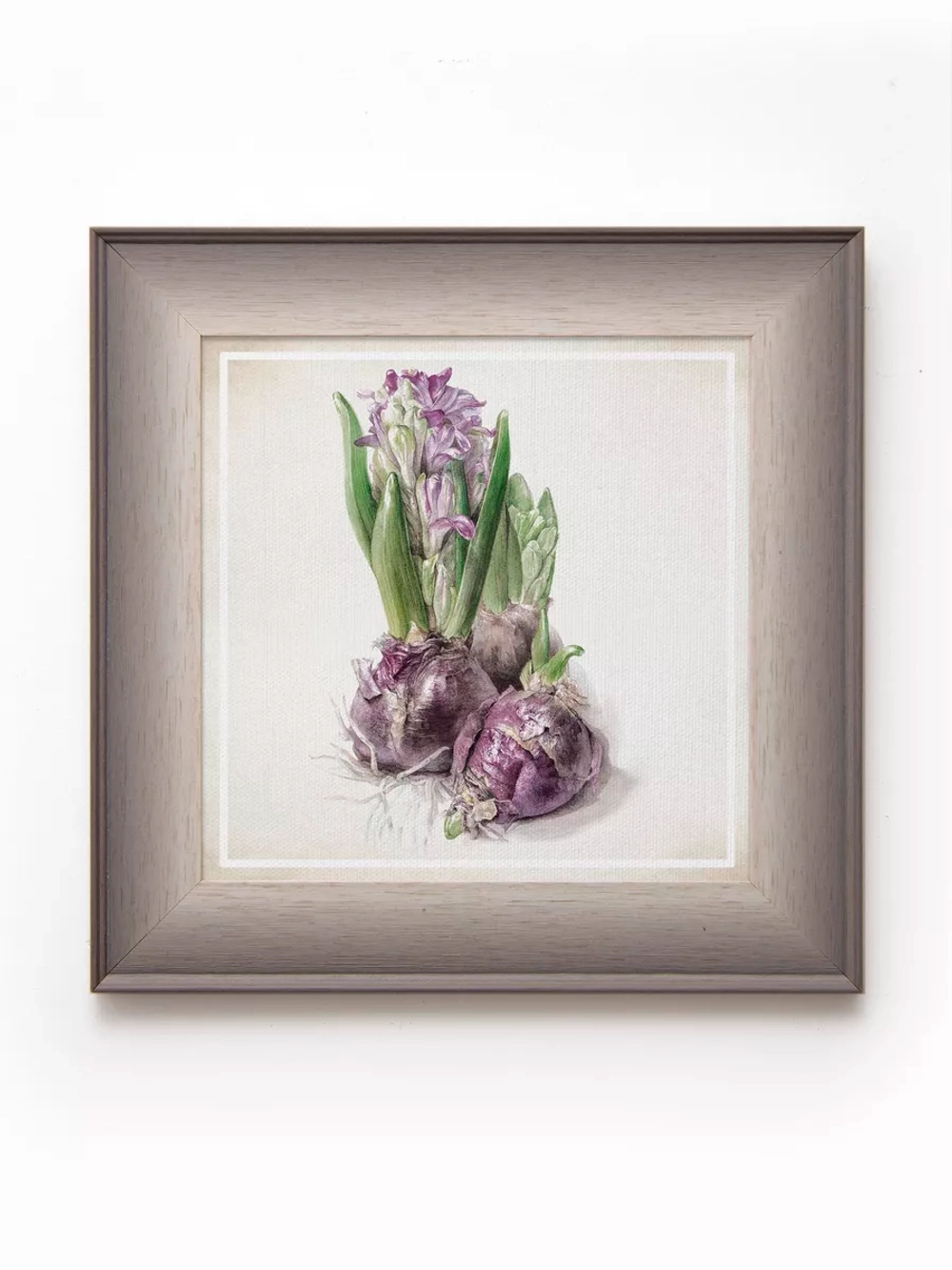 Картина на стену на холсте "Весенний прованс" 27*27 см