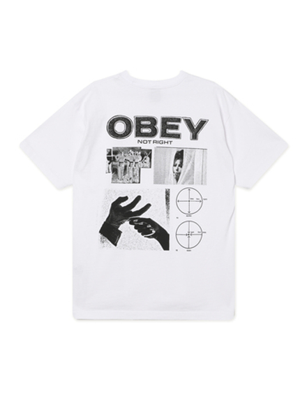 Мужская Футболка Obey Not Right