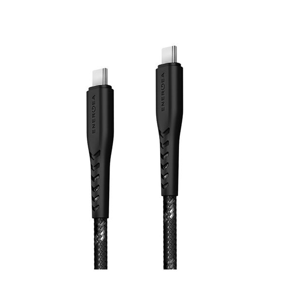 Кабель Energea NyloFlex, USB-C to USB-C 5A 1.5M, Черный | Black