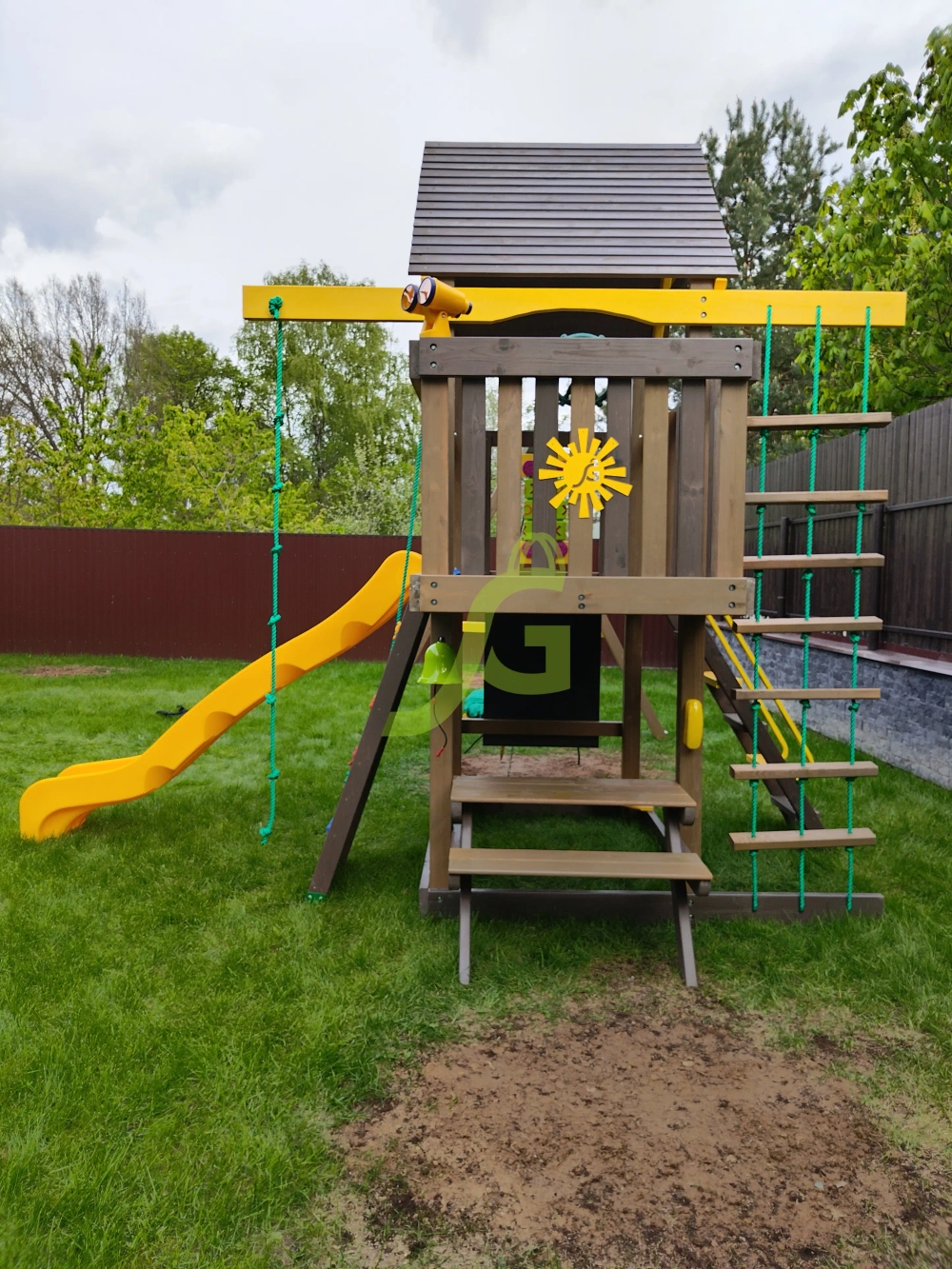 Детская площадка Шато (Дерево) (мод.2)
