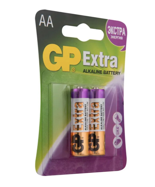 Батарейка LR6 AA GP Extra (блистер 2шт.)