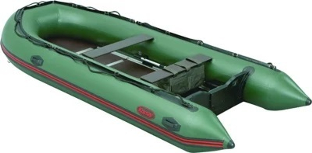 Лодка ПВХ КОМБАТ CMB-430 PRO + 2х-тактный лодочный мотор YAMAHA 40XWS