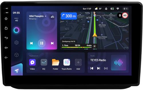 Магнитола для Skoda Fabia 2 2007-2014 - Teyes CC3L монитор 10" IPS на Android 10, CarPlay, 4G SIM-слот