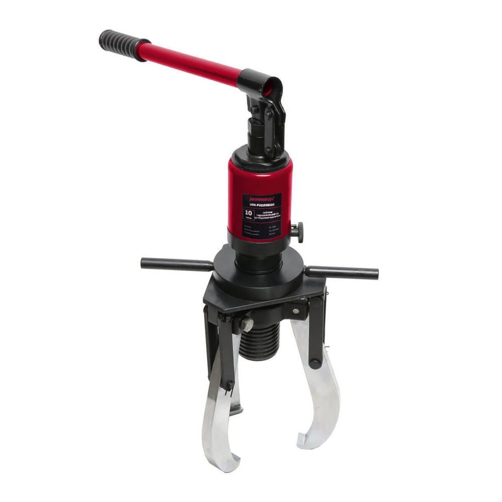 Гидравлический съёмник со встроенным насосом, с системой удержания, 10 тонн, 50-300 м